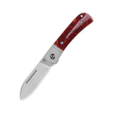 QSP Hedgehog Slip Joint Pocket Knife 14C28N blade Resin Handle - Spear point