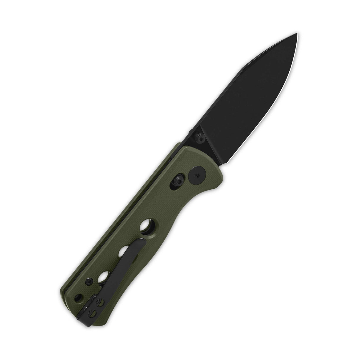 QSP Canary Glyde Lock Pocket Knife 14C28N Blade Olive Green G10 Handle