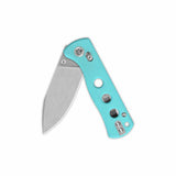 QSP Canary Glyde Lock Pocket Knife 14C28N Blade Tiffany Blue G10 Handle