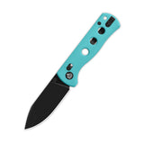 QSP Canary Glyde Lock Pocket Knife 14C28N Blade Tiffany Blue G10 Handle