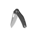 QSP Emu Glyde Lock Pocket Knife 14C28N Blade Black Micarta Handle