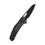 QSP Emu Glyde Lock Pocket Knife 14C28N Blade Black Micarta Handle